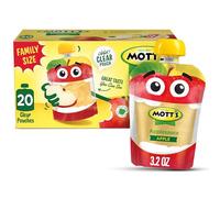 Mott's Salsa di mele, sacchetti trasparenti da 90,7 g, confezione da 20
