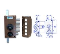Mottura 30.436 Serratura Pompa Tripl S/A Dx