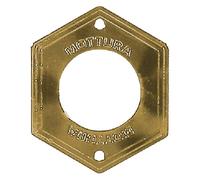 Mottura Mostrina Esterna Finitura Ottonata Per Pompa Cilindro Ø Mm 34.