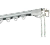 MOTTURA Profilo Binario ultrapiatto Professionale Scorritenda Bastone Surf 311 (260cm Strappo Apert. a Sinistra)