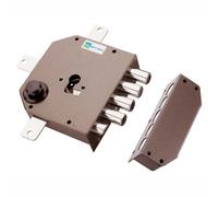 Mottura Serratura Porta Legno da Applicare Scrocco tipo Yale E. 63 mm Dx 38650