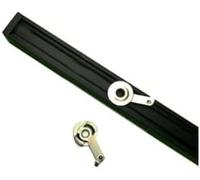 Mottura Supporto a Soffitto in Metallo per Binario Tenda, Compatibile con Binario Piatto e Modello Cubo, Accessorio per Tenda Soffitto Moderno, 2,5 x 1,8 x 1 cm (10 Pezzi)