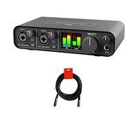 Motu Interfaccia audio USB-C M2 2x2 con cavo XLR-XLR Bundle