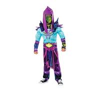 MOTU - KIDS SKELETOR DLX - FANCY DRESS COSTUME (SIZE: 7-8) Unisex Costumes NUOVO