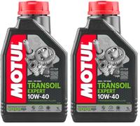 MOTUL 100963 TRANSOIL Expert, 10 W di 40, 1 L (Confezione da 2)