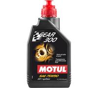 Motul 105777 Olio Ingranaggi Gear 300 Scatola Cambio 75W90 1L