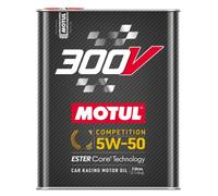 Olio Motore MOTUL 300V 5w50 Competition 100% Sintetico EsterCore Racing 2L