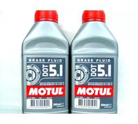 MOTUL 2 DOT 5.1 RACING 100% OLIO LIQUIDO FLUIDO FRENI DA COMPETIZIONE AUTO MOTO