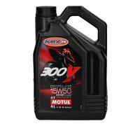 Motul 300V 4T Factory Line Road Racing 15W50 4T Olio Motore 4 Litri