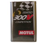 Motul 300V Competition 15W50 5 LITRI per AUTO DA COMPETIZIONE