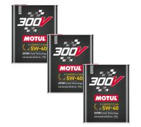 Motul 300V Competition 5W-40 Olio Racing Ester Core 6 Litri