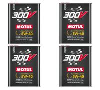Motul 300V Competition 5W-40 Olio Racing Ester Core 8 Litri