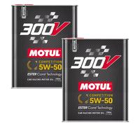 Motul 300V Competition 5W-50 4L - Ester Core Racing Performance