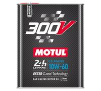 Motul 300V Le Mans 10W-60 - Olio Motore Racing Auto 2 Litri 100% Sintetico