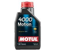 MOTUL 4000 Motion Olio motore 15W-40 Olio minerale Olio 1L