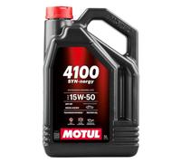 Motul Olio motore 4100 Power 15W50 Tecno-Sintetic Benzina/Diesel/GPL 1 L