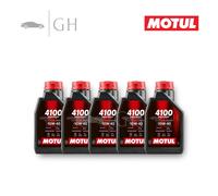 MOTUL - 5 X 1 LT /LITRO OLIO MOTORE AUTO 10W40 4100 PROTECT - BENZINA / DIESEL