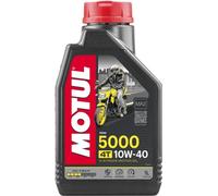 Motul 5000 10W40 4lt Olio motore moto 4T Hc-Tech Jaso MA2 Semisintetico