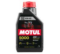 MOTUL 5000 10W40 4T 1L Olio Moto Semisintetico NGEN Core HC-TECH JASO MA2 API SN