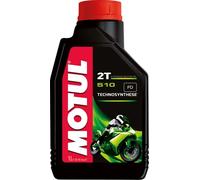 Motul 510 2T Olio Motore Sintetico 2 Tempi 1 Litro Bottiglia