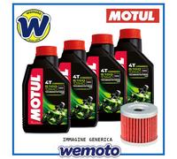 MOTUL 5100 Kit tagliando Olio e Filtro per Honda TRX 680 Fourtrax Gpscape 2006