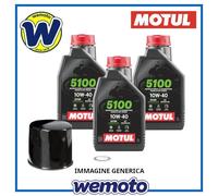 MOTUL 5100 Kit tagliando Olio e Filtro per Moto CFMOTO 450 MT 2024 2025