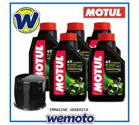 MOTUL 5100 Kit tagliando Olio e Filtro per Moto Kawasaki ZZR 1400 2012