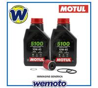 MOTUL 5100 Kit tagliando Olio e Filtro per Moto Yamaha WR 250 F 2003 2009