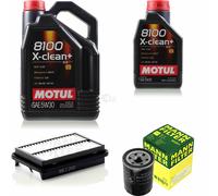 MOTUL 6 L 5W-30 OLIO MOTORE + MANN-FILTER Per Suzuki Liana ER 1.6 4WD 1.3 Kombi
