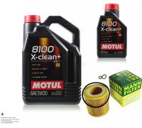Motul 6L 5W-30 olio motore + Mann per BMW X5 E70 xDrive30i xDrive35i F15 F85 2