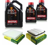 Motul 7 L 5W-30 olio motore + + Mann per Toyota Rav 4 III ACA3_ Asso _ALA3_