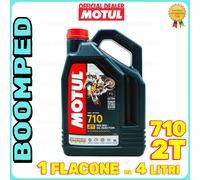 MOTUL 710 4 LITRI Olio Motore Moto Motul 710 2T 100% Sintetico - 4 litri MO15