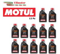 Motul 7100 10w50 Olio Motore Lubrificante 100 % Sintetico 12 Litri MOTO 4T