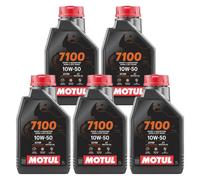 Motul 7100 4T 10W-50 5 Litri Olio Moto 100% Sintetico Ester