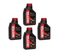 MOTUL 7100 4T 10W50 Interamente Sintetico 4-Takt Olio Motore 4x1Liter Bottiglia