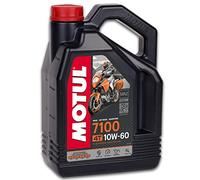 Motul 7100 4T 10W60 Interamente Sintetico 4-Takt Olio Motore 4Liter Tanica