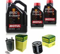 Motul 7L 5W-30 olio motore + Mann - per Suzuki Grand Vitara II JT Te Td 1.9