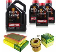 MOTUL 8 L 5W-30 MOTOR OIL + MANN-FILTER per BMW 7er E65 E66 E67 730 iLi