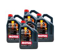 MOTUL 8100 ECO-CLEAN 0w30 15 LT olio motore auto FORD WSS-M2C950-A C2 03MO53