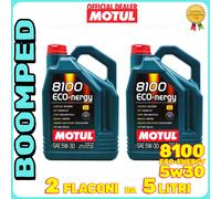 MOTUL 8100 Eco-Nergy 5W30 oilo auto FORD WSS-M2C913-D SP A5/B5 10 LITRI 02MO70