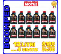 MOTUL 8100 Eco-Nergy 5W30 olio JAGUAR STJLR.03.5003 API SP A5/B5 12 LITRI 12MO71