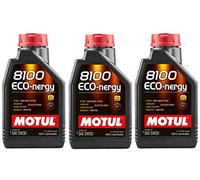 Motul 8100 Eco-nergy 5W30 Olio motore completamente sintetico 3 litri