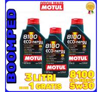 MOTUL 8100 Eco-Nergy 5W30 olio VW C 530 36 API SP ACEA A5/B5 3 LITRI 03MO71