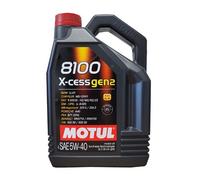 MOTUL 8100 x-Cess Gen 2 5W-40 1x5 Litro Olio BMW LL-01 MB-229.5 RN0710 RN0700