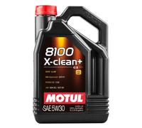MOTUL 8100 X-CLEAN+ 5W30 VW 504.00 507.00 5LT OLIO MOTORE ACEA C3 100%SINTETICO