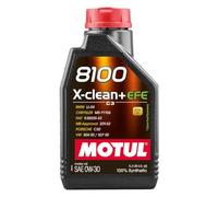 Motul 8100 x-clean+ efe 0w-30 lt.1
