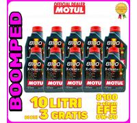 MOTUL 8100 X-CLEAN+ EFE 0W-30 OLIO AUTO VW 504 507 00 C30 MS-11106 10 LT 10MO34