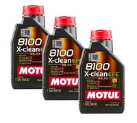 Olio motore MOTUL 8100 X-Clean EFE 5W30 1L