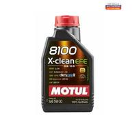 Motul 8100 X-Clean EFE 5W30 Olio Motore 100% Sintetico Acea C2 C3 Fuel Eco 1L