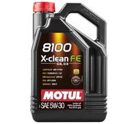 5 L MOTUL 5W30 X-CLEAN FE OLIO MOTORE SINTETICO ACEA C2 C3 RN17 PSA B71 2290 MB